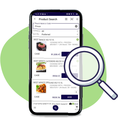 Bidfood SA Search Over 4500 Products